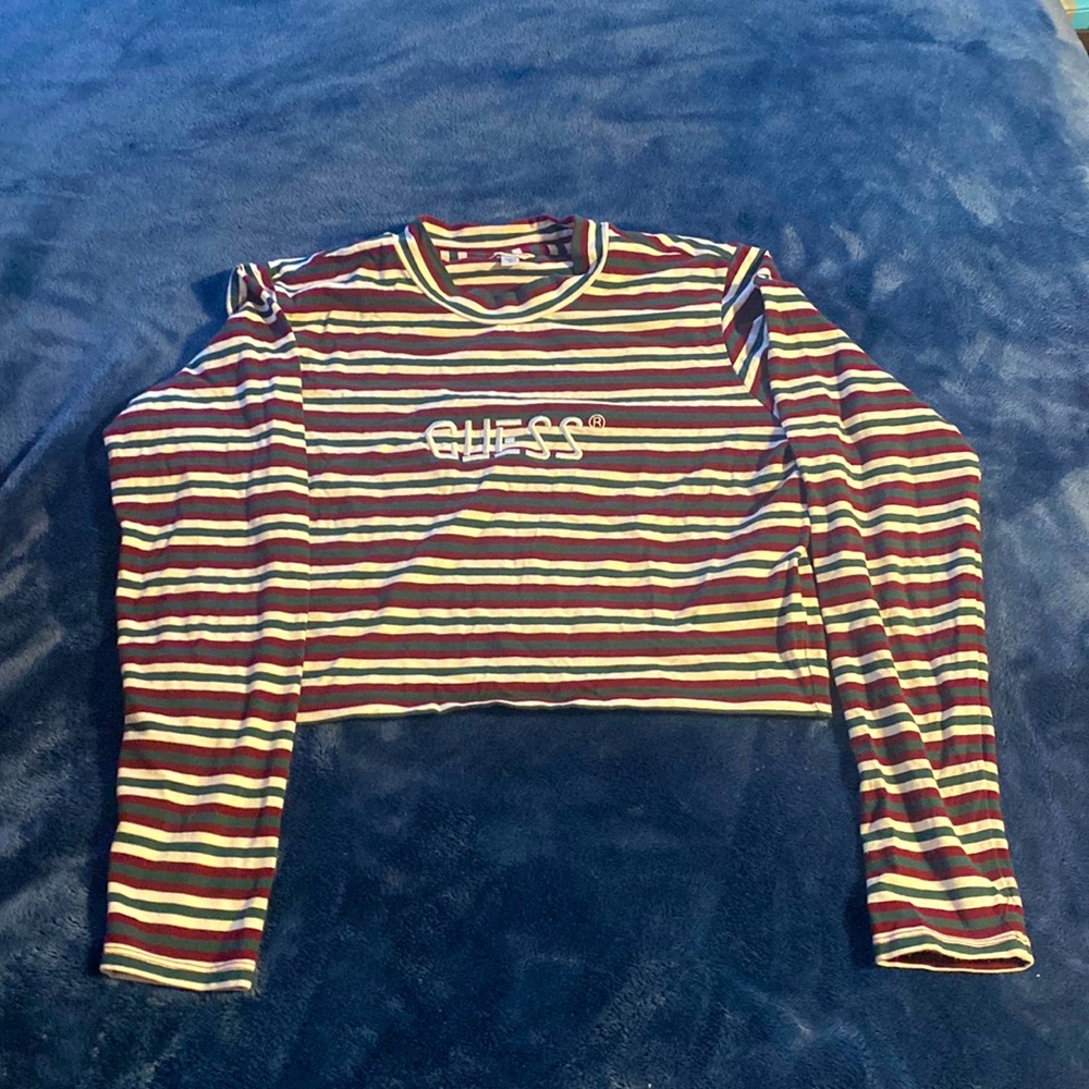 Guess long-sleeve crop